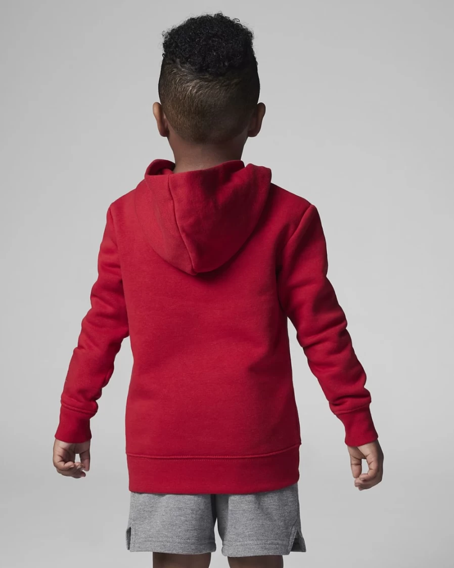 Nike Boys' Jordan Gym Red Pullover Hoodie for Little Kids