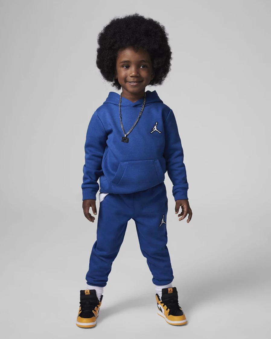 Nike Boys' True Blue Jordan Toddler Hoodie and Pants Set